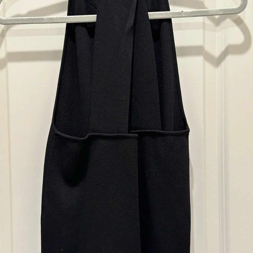 🍀 Zara “The Knitwear Collection” NWT Black Top size small - Picture 2 of 5